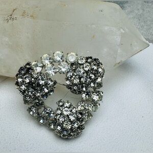 Vintage Crystal Brooch